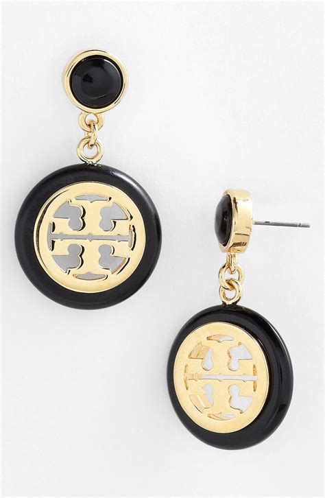 replica tory burch earrings|Tory Burch earrings sale outlet.